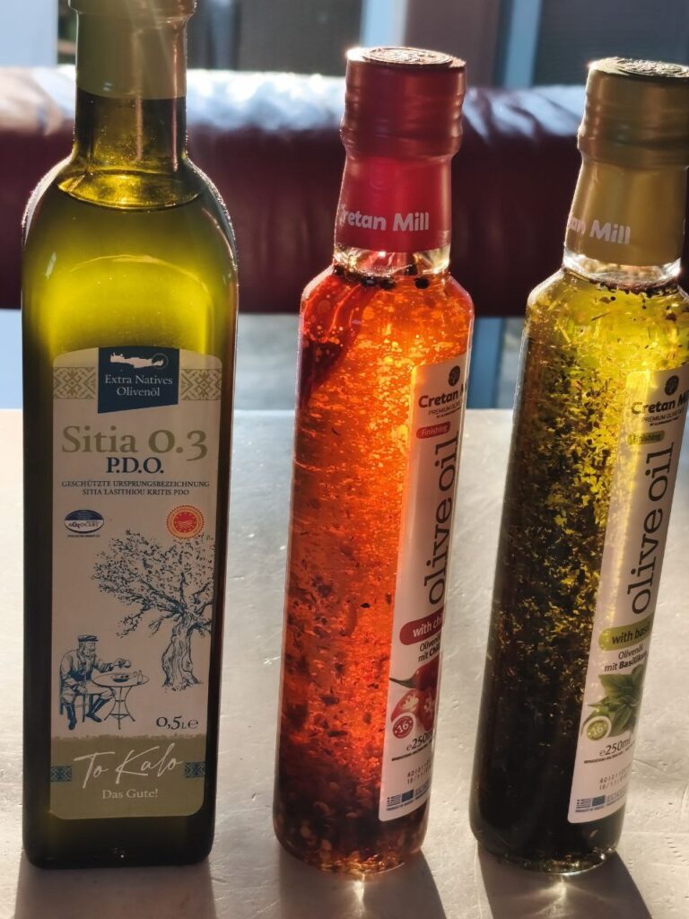 Hochwertiges Olivenöl aus dem Hofladen des Matzerhofs - Milli To Go